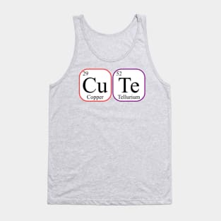 Cute - Elements of Periodic Table Tank Top